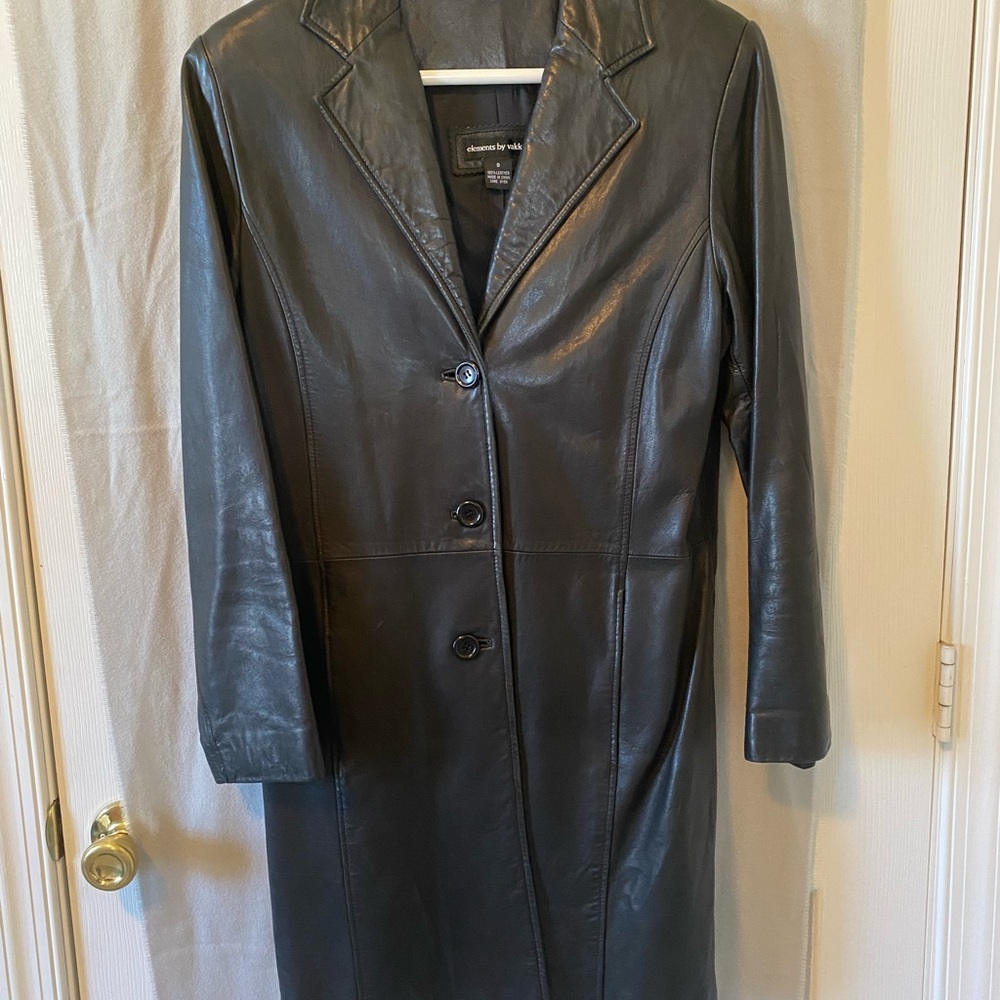 Women's Black Leather Jacket